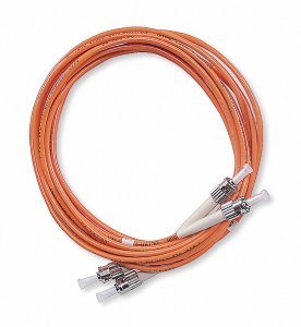 Hubbell DFPCSTSTC1MM Fiber Patch Cord  St-style To St-style  Duplex Mm