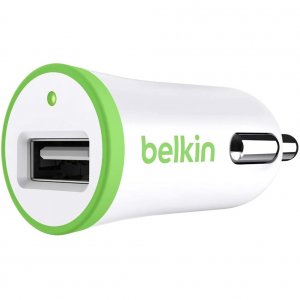 Belkin F8J054BTGRN Single Micro Car Charger,ipad,5v,2.4a,green