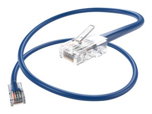 Unc PC5E-03F-BLU 3ft Blue Cat5e Patch Cable, Utp, No Boots