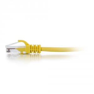 C2g 50758 50ft Cat6a Yellow Snagless Utp