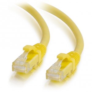 C2g 50758 50ft Cat6a Yellow Snagless Utp