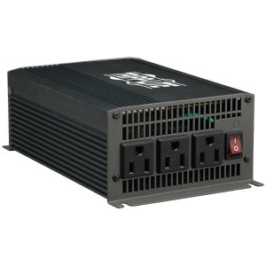 Tripp N18211 Ultra-compact Inverter 700w 12v Dc To 120v Ac 3 Outlets 5