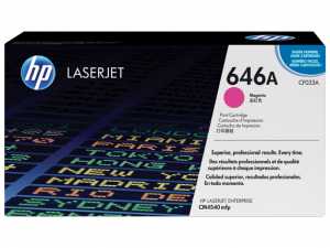 Original Hp CF033A Hp 646a () Toner Cartridge - Single Pack - Laser - 