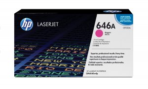 Original Hp CF033A Hp 646a () Toner Cartridge - Single Pack - Laser - 