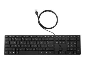 Hp 9SR37A6#ABA Hp Wired Desktop 320k Keyboard - Cable Connectivity - U