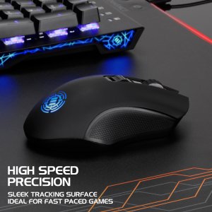 Generic ENPCPER100BKWS Enhance Extra Large Led Gaming Mouse Pad - Hard