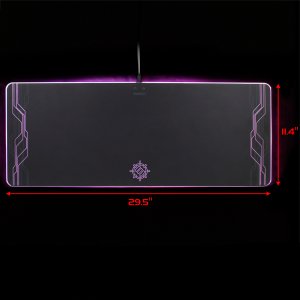 Generic ENPCPER100BKWS Enhance Extra Large Led Gaming Mouse Pad - Hard