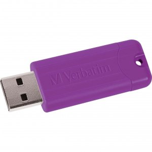 Verbatim 70389 64gb Pinstripe 3.0 Usb 5pk Assorted