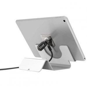 Compu-lock CL12CUTHWB Universal Security Tablet Holder White - With Se