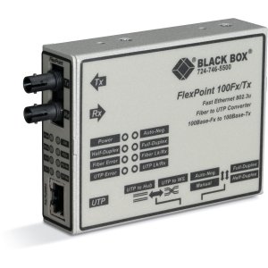 Black LMC213A-SMSC-R2 Flexpoint  Modular Media Converters, 100