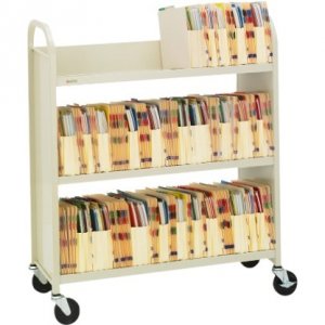 Bretford L33017-PL Duro Series Booktruck 3 1-sided