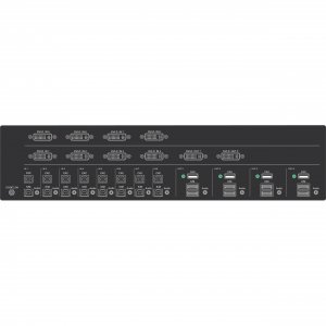 Smartavi SDVN-82-X 8port Single Head Secure Dvi