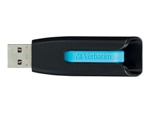 Verbatim 49176 16gb Store 'n' Go V3 Usb 3.0 Flash Drive - Blue - 16 Gb