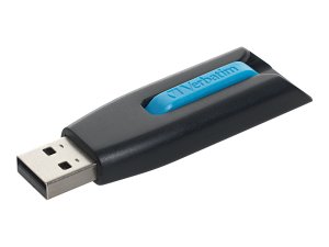 Verbatim 49176 16gb Store 'n' Go V3 Usb 3.0 Flash Drive - Blue - 16 Gb