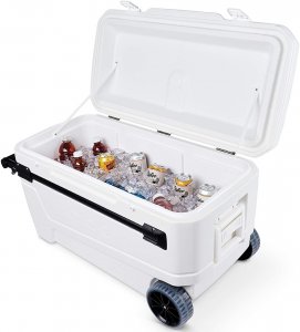 Igloo 50170 100 Qt Glide Wheeled Ice Chest