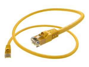 Unc PC5E-10F-YLW-S 10ft Yellow Cat5e  Patch Cable, Utp, Snagless