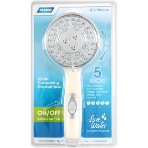 Camco 43712 Shower Head White