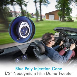 Pyle PL42BL (r)  Blue Label Speakers (4, 2 Way)