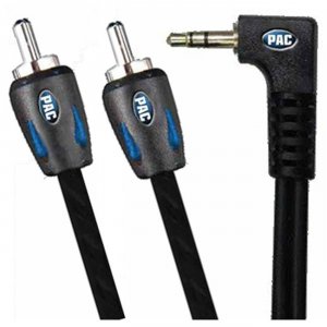 3m PIR35 Pac Automotive Grade 3.5mm To Rca 6ft Long Right Angle