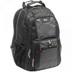 Swiss 67382140 Pillar 16in Computer Back Pack Black Grey