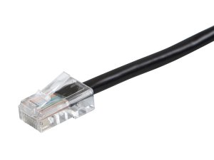 Monoprice 13089 Zeroboot Cat5e Ethernet Patch Cable 0.5ft_ Black