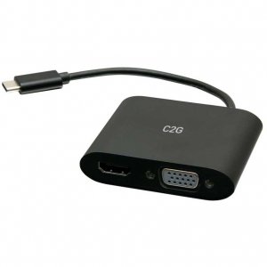 C2g C2G29830 Usb-c To Hdmi And Vga Mst Adap