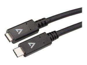 V7 V7UC3EXT-2M 2m Blk Usb-c Extension Cable