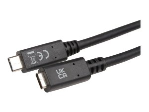 V7 V7UC3EXT-2M 2m Blk Usb-c Extension Cable