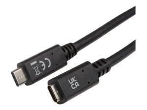 V7 V7UC3EXT-2M 2m Blk Usb-c Extension Cable