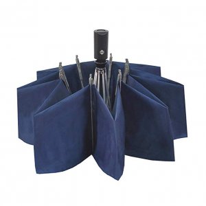 Worryfree U709-BLUE Inverted Reversed Umbrella