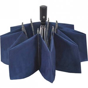 Worryfree U709-BLUE Inverted Reversed Umbrella