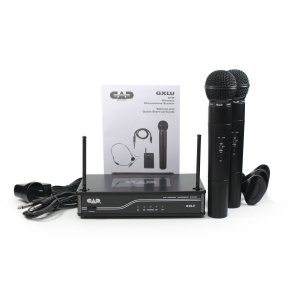 Cad GXLVHHH Vhf Dc Wireless Hh Mic Sys F-h