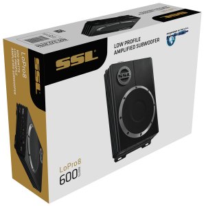 Sound LOPRO8 Soundstorm Low Profile 8 600w Amplified Subwoofer