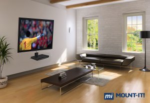 Relaunch MI-801 Mount-it Floating Wall Mounted Shelf