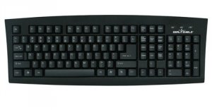 Seal SSKSV108CH Silver Seal Medical Grade Keyboard - Dishwasher Safe  