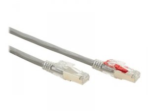 Black C6APC80S-GY-20 Gigatrue 3 Cat6. Shielded Patch Cord Yel