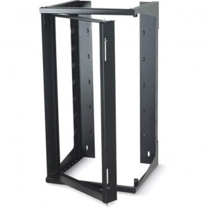 Black RM080A-R3 Wallmount Frame, 25u