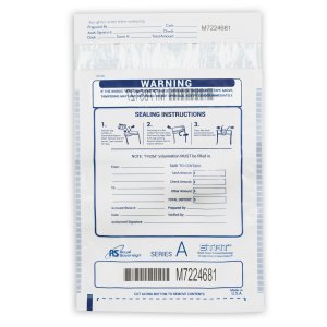 Royal RMTE-912AC Tamper Evident Cash Bags-clr