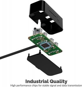 Sabrent HB-MNCB 4port Usb-c To Usb 3.0 Mini