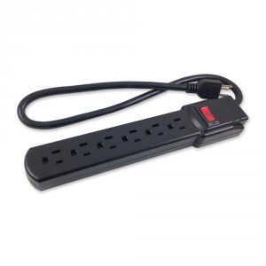 Comprehensive CPWR-SP6-6B 6ft Surge Protector Blk