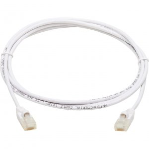 Tripp N261AB-S07-WH Cat6a Cable Antibacterial Slim Mm 7ft