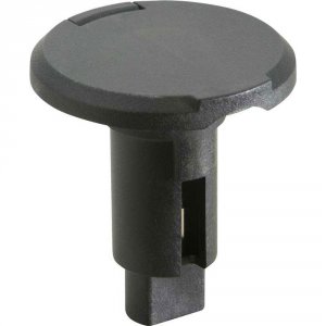 Attwood 910R2PB-7 Attwood Lightarmor Plug-in Base - 2 Pin - Black - Ro