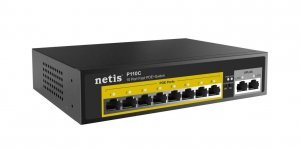 Netis P110C Netis 8-port 100m Poe Switch With 120w Power Budget