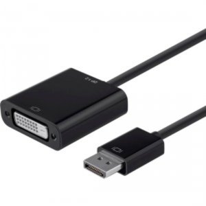 Monoprice 12784 Dp 1.2a To Dvi Active Adapter, Black