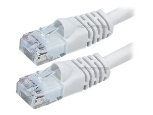 Monoprice 142 Cat5e   Patch Cable_ 25ft White