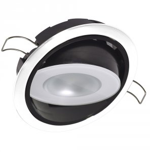 Lumitec 115123 Mirage Positionable Down Light - White Dimming - White 