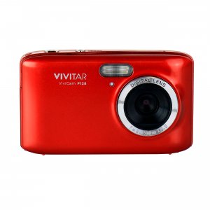 Vivitar VF128-RED Vivicam F128 14.1 Mega Pixel Digital Camera With 2.7