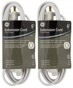 Ge 818549023479 2 Pack 6ft Xtnsn Crd