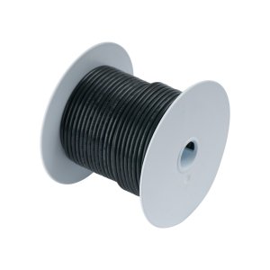 Ancor 112025 Black 6 Awg Tinned Copper Wire - 250'