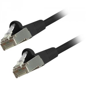 Comprehensive CAT6STP-1BLK 1ftcat6snaglessshielded